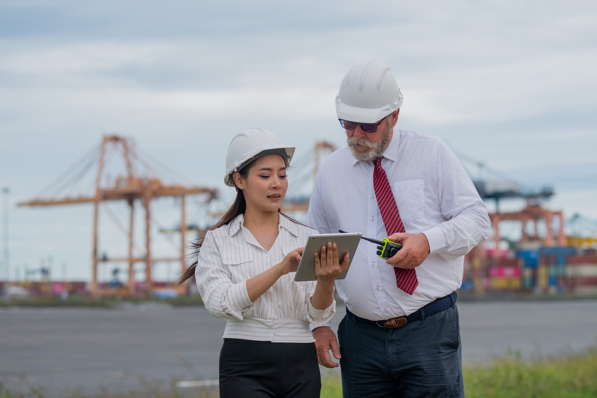 secretary and engineering manager at industry port